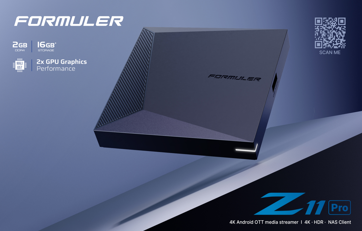 FORMULER Z11 PRO BT1 — La box